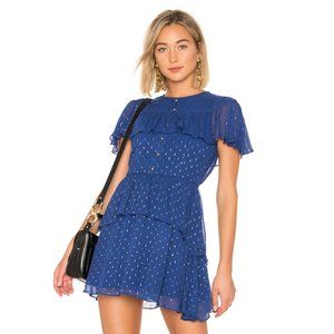NEW House of Harlow Clint Dress Ruffle Mini E63